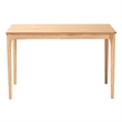 Baxton Studio Sherwin Mid-Century Modern Natural Oak Finished Wood Dining Table