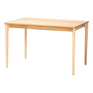 Baxton Studio Sherwin Mid-Century Modern Natural Oak Finished Wood Dining Table