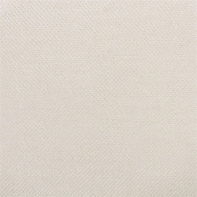 Baxton Studio Darrion Cream Fabric and Black Wood 7-Piece Dining Set