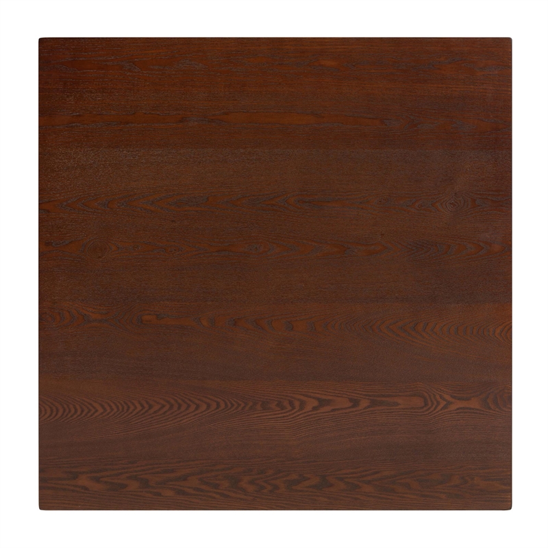 Baxton Studio Dannon 5-Piece Fabric & Wood Pub Set in Gray/Walnut Brown