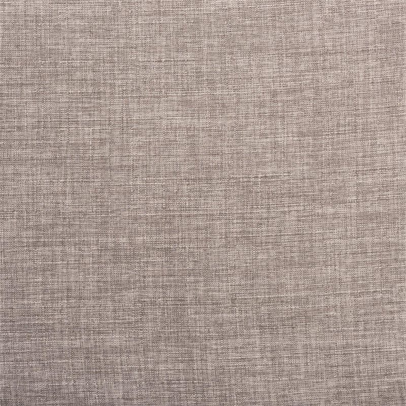 Baxton Studio Dannon 5-Piece Fabric & Wood Pub Set in Gray/Walnut Brown