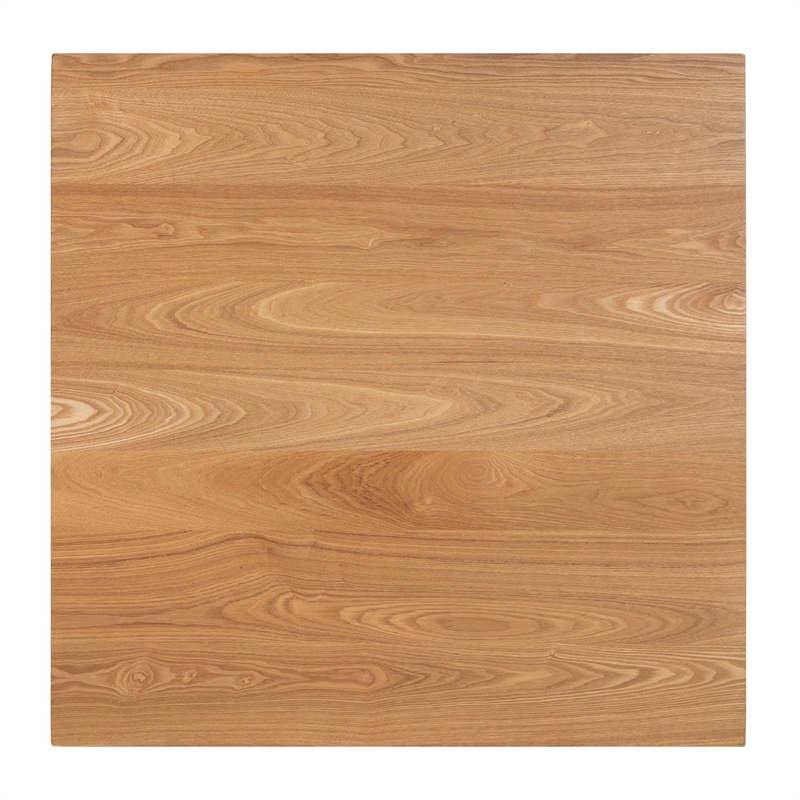 Baxton Studio Dannon 5-Piece Fabric & Wood Pub Set in Gray/Natural Oak