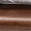 Baxton Studio Alivia Mid-Century Wood Queen Size Bed Frame in Walnut Brown