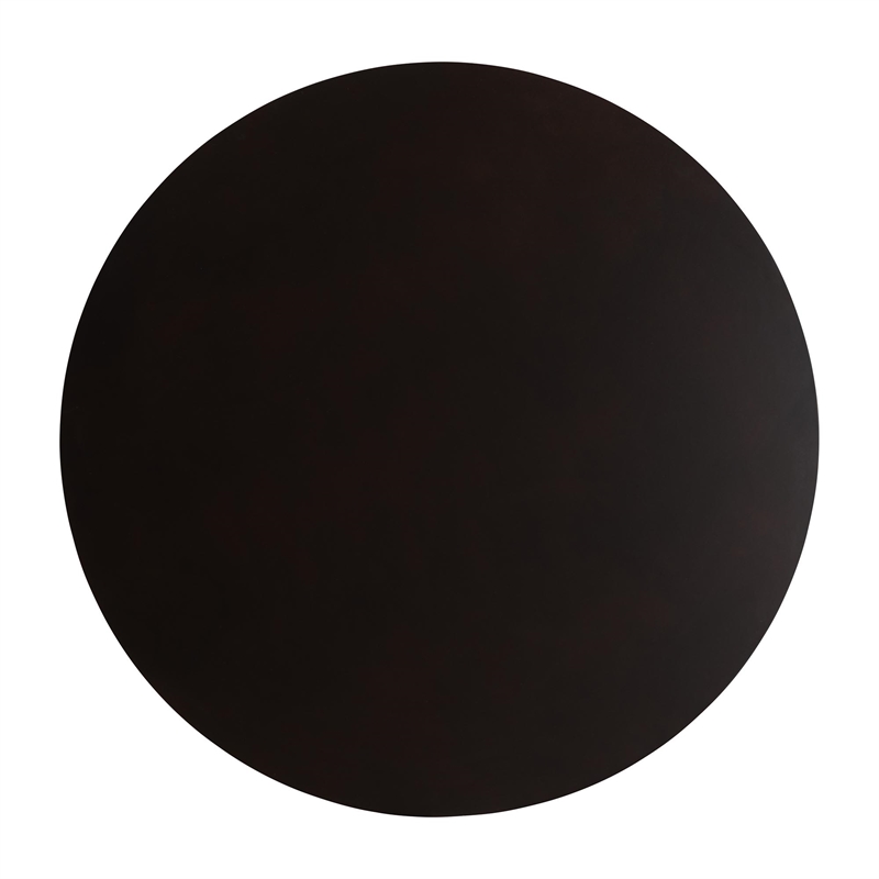 Baxton Studio Noemi 5-Piece Fabric/Wood Dining Set in Dark Brown/Gray