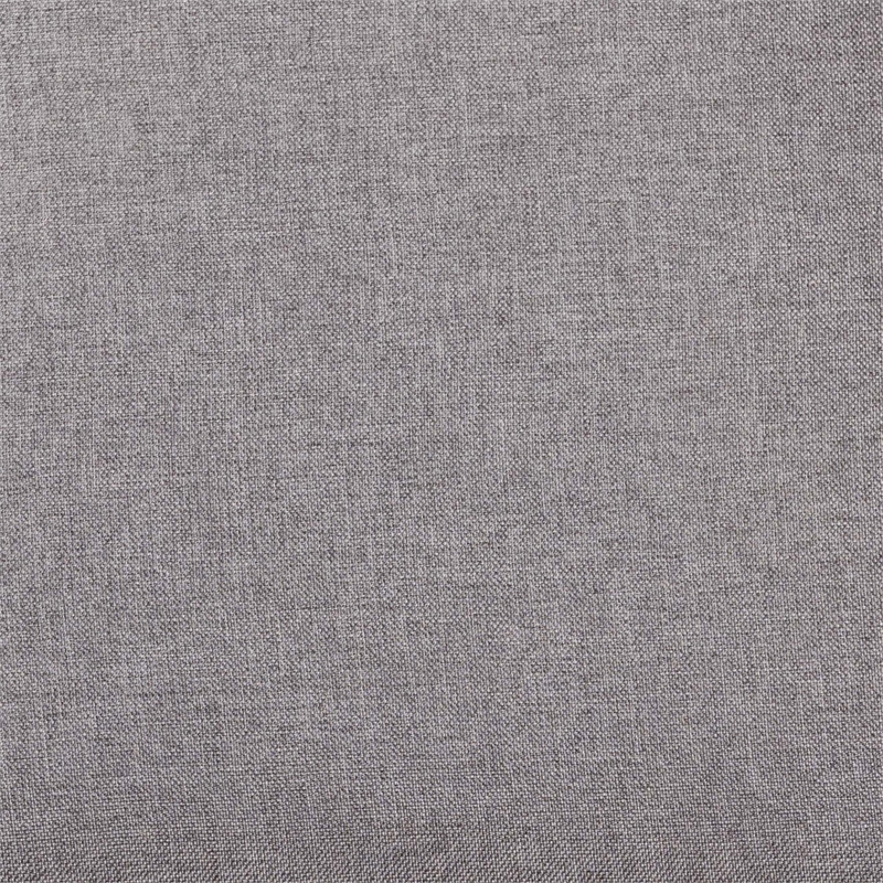 Baxton Studio Noemi 5-Piece Fabric/Wood Dining Set in Dark Brown/Gray