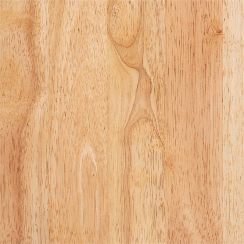 Baxton Studio Donato 5-Piece Wood & Rattan Dining Set in Oak Brown