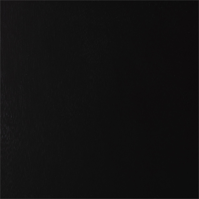 Baxton Studio Estera 5-Piece Wood & Rattan Dining Set in Brown