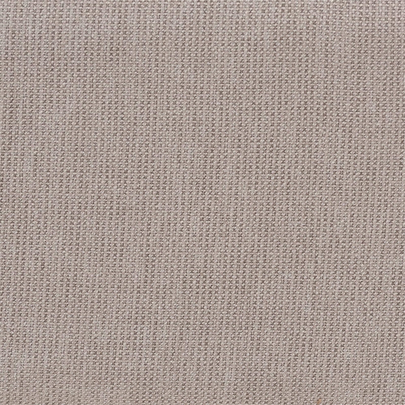 Baxton Studio Sage Light Grey Fabric and Brown Wood Arm Chair with Woven Rattan