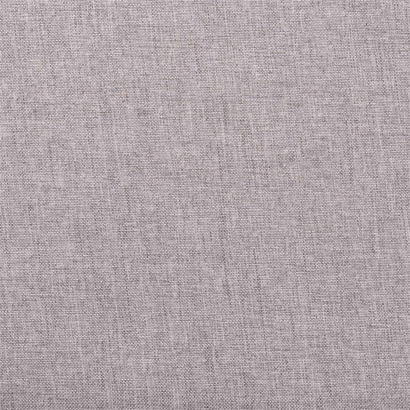 Baxton Studio Sylvia Grey Fabric and Dark Brown Wood 7-Piece Dining Set