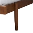 Baxton Studio Calderon Walnut Brown Finished Wood Queen Size Platform Bed