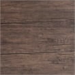 Baxton Studio Dalair Industrial Rustic Brown Wood and Metal Dining Table