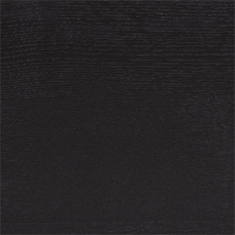 Baxton Studio Adriano Beige Fabric and Black Wood Queen Size Bed with Tables