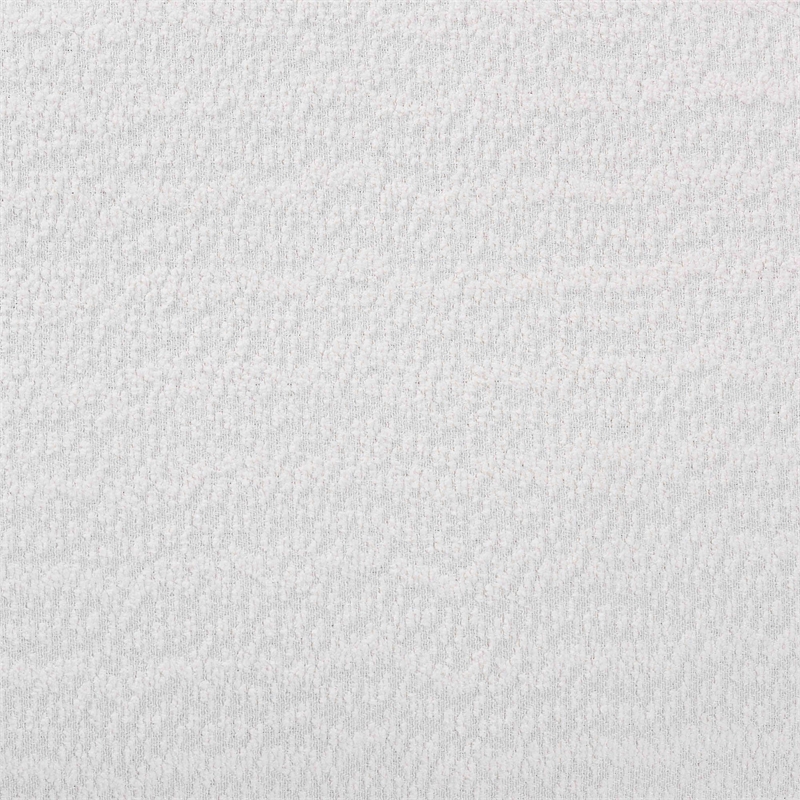 Baxton Studio Uriel Mid-Century Modern Cream Boucle Fabric Sofa