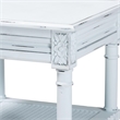 Baxton Studio Jeanne Vintage Traditional White Wood End Table