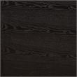 Baxton Studio Elina Black Wood Queen Size Platform Bed with Built-In Shelves