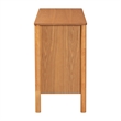 Baxton Studio Jenn Golden Brown Wood Japandi 6-Drawer Dresser