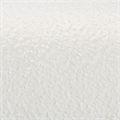 Baxton Studio Vinicio Mid-Century Modern Cream Boucle Accent Bench