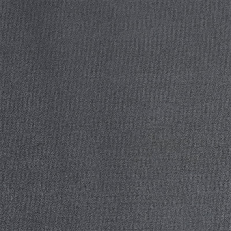 Baxton Studio Etienne Modern Slate Gray Velvet 6-Drawer Dresser