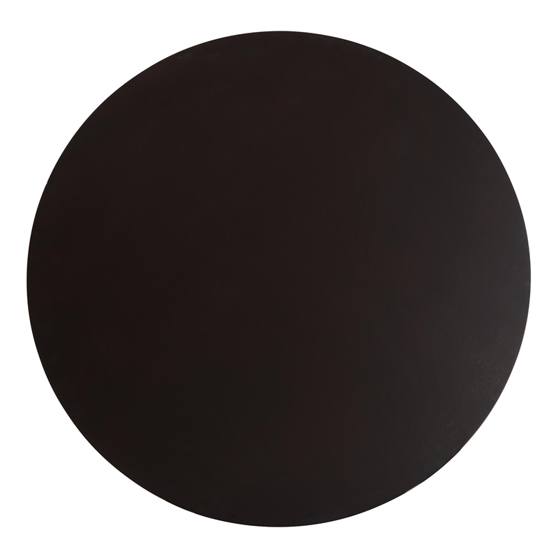 Baxton Studio Jana Sand Fabric and Espresso Brown Wood 5-Piece Dining Set