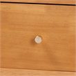 Baxton Studio Lucera Mid-Century Oak Brown 2-Drawer Bobbin Nightstand