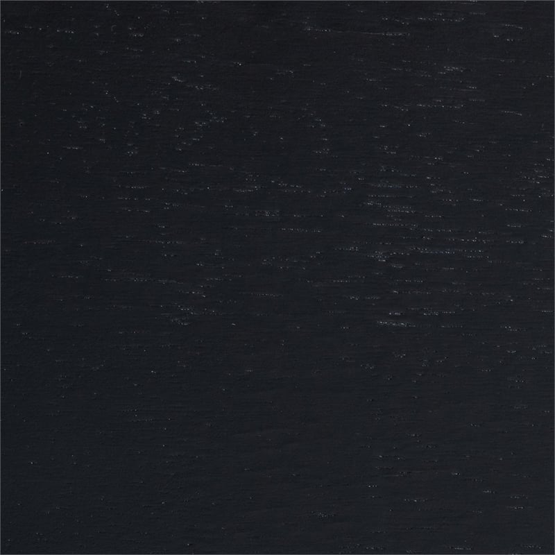 Baxton Studio Braith Farmhouse Black Spindle Wood Queen Size Platform Bed