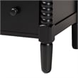 Baxton Studio Braith Farmhouse Black Spindle Wood 7-Drawer Dresser