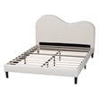 Baxton Studio Dalton Boucle Upholstered Queen Size Platform Bed