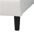 Baxton Studio Dalton Boucle Upholstered Queen Size Platform Bed