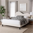 Baxton Studio Dalton Boucle Upholstered Queen Size Platform Bed