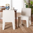 Baxton Studio Helios Boucle Dining Chair Set of 2