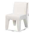 Baxton Studio Helios Boucle Dining Chair Set of 2