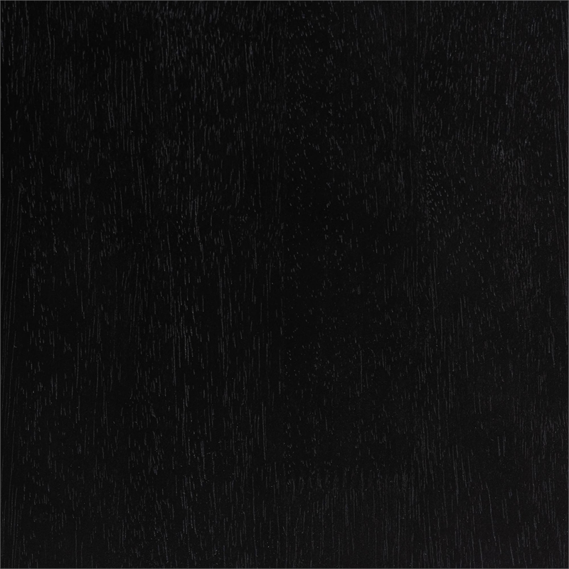 Baxton Studio Marisela Black Wood Drawers - 4-Drawer Vertical Storage Dresser