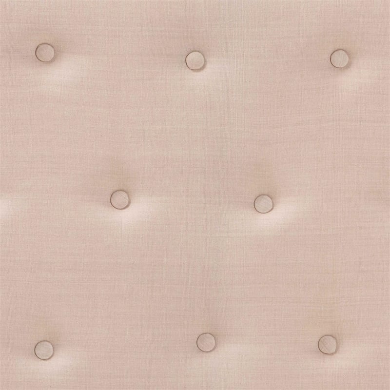 Baxton Studio Lourdes Upholstered Headboard with Wood Frame Queen Size