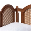 Baxton Studio Carmiya Scalloped Daybed - Twin Size Wooden Frame
