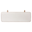 Baxton Studio Belden Boucle Upholstered Wall-Mounted Headboard - Cream - Queen