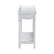 Baxton Studio Rafferty Console Table - Vintage-Inspired White Accent Table