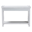 Baxton Studio Rafferty Console Table - Vintage-Inspired White Accent Table