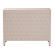Baxton Studio Nira Faux Shagreen Storage Cabinet - 2-Door Accent Sideboard
