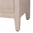 Baxton Studio Nira Faux Shagreen Storage Cabinet - 2-Door Accent Sideboard