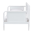 Baxton Studio Lucera Bobbin Daybed Wooden Bed Frame Twin White