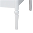 Baxton Studio Lucera Bobbin Daybed Wooden Bed Frame Twin White
