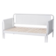 Baxton Studio Lucera Bobbin Twin To King Expandable Daybed White