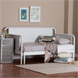 Baxton Studio Lucera Bobbin Twin To King Expandable Daybed White