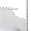 Baxton Studio Caliana Bobbin Four-Poster Platform Bed White Queen