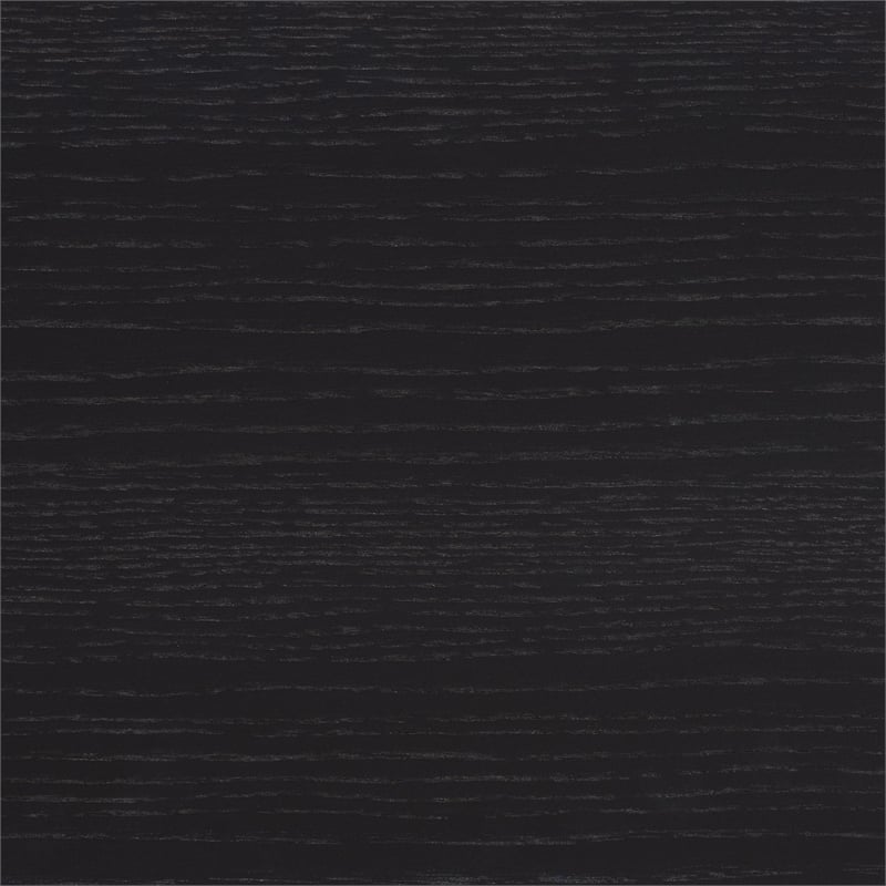 Baxton Studio Martino Four-Poster Platform Bed Black Queen