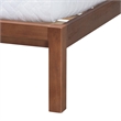 Baxton Studio Raewyn Wood Platform Bed  Low Profile Bed Frame Queen