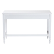 Baxton Studio Roni Writing Desk with Drawers Modern Cottage Style Desk White