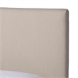 Baxton Studio Astin Platform Bed with Fabric Upholstered Bed Frame Queen