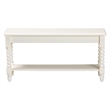 Baxton Studio Bayard Accent Bench with Bobbin Legs - Spindle Leg Entryway Bench