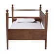 Baxton Studio Gianetta Wooden Daybed with Spindle Posts Classic Bed Frame Twin